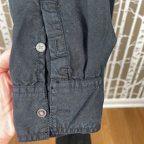 Long Sleeve Shirt Dress / Pullover Dress w Pockets sz M - Picture 3 of 7